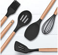 Kit de Utensílios de Silicone para Cozinha de 12 peças – Completo, Seguro e Perfeito para o Dia a Dia